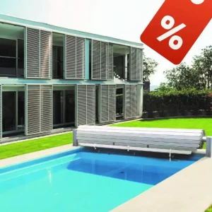 Schwimmbad Rollladen ONE Oberflur 5,0 x 2,5 m Beliebt