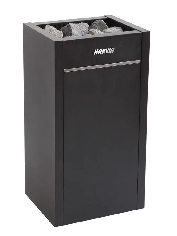 Harvia Saunaofen Virta Combi 9 kW schwarz mit Verdampfer Top-Seller