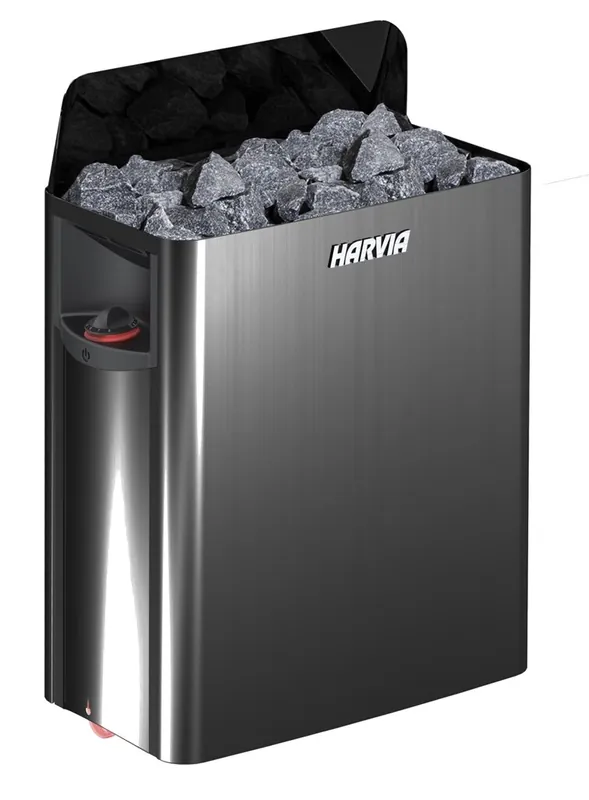 Harvia Saunaofen The Wall Black Edition integrierte Steuerung Heißes Angebot