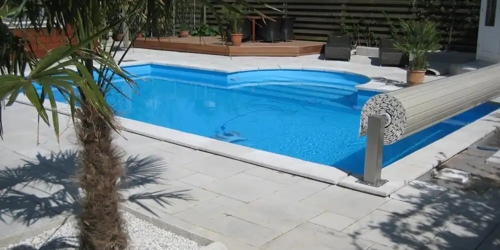 Beckenrandstein Nevada L-Stein 8-förmiges Becken Komplettset Neu