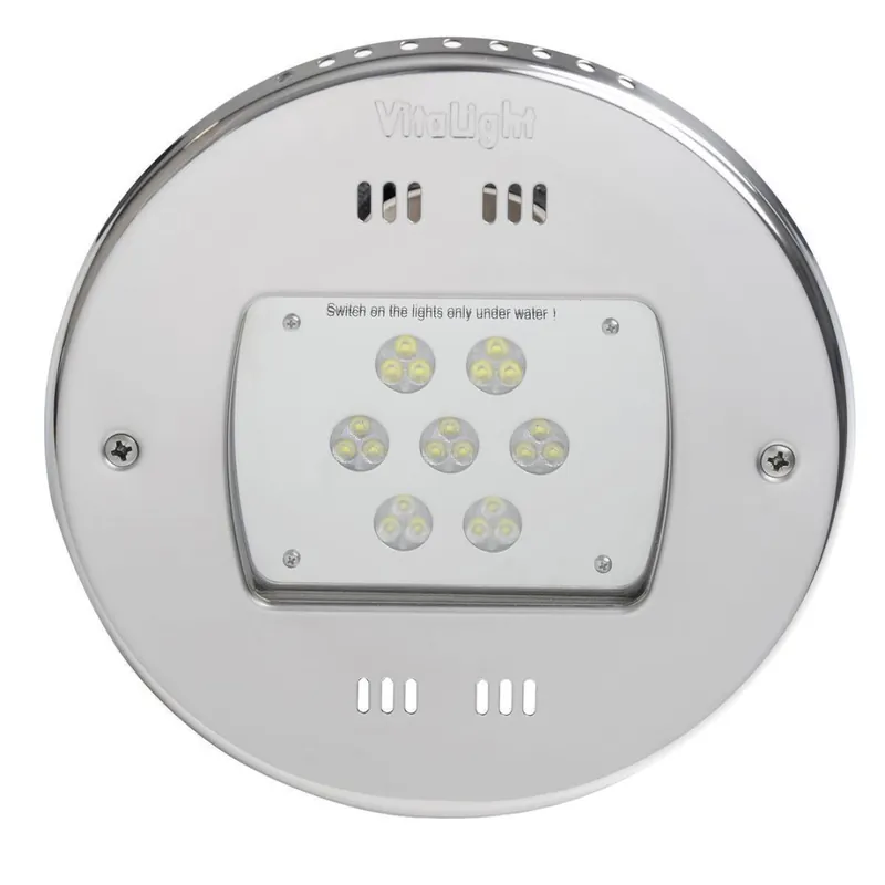 Vitalight Unterwasserscheinwerfer 146mm komplett aus V4A Edelstahl Finale Aktion