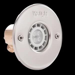 Sofort Bestellen Vitalight Unterwasserscheinwerfer 110mm mit 4 LED Kombi komplett aus V4A Edelstahl