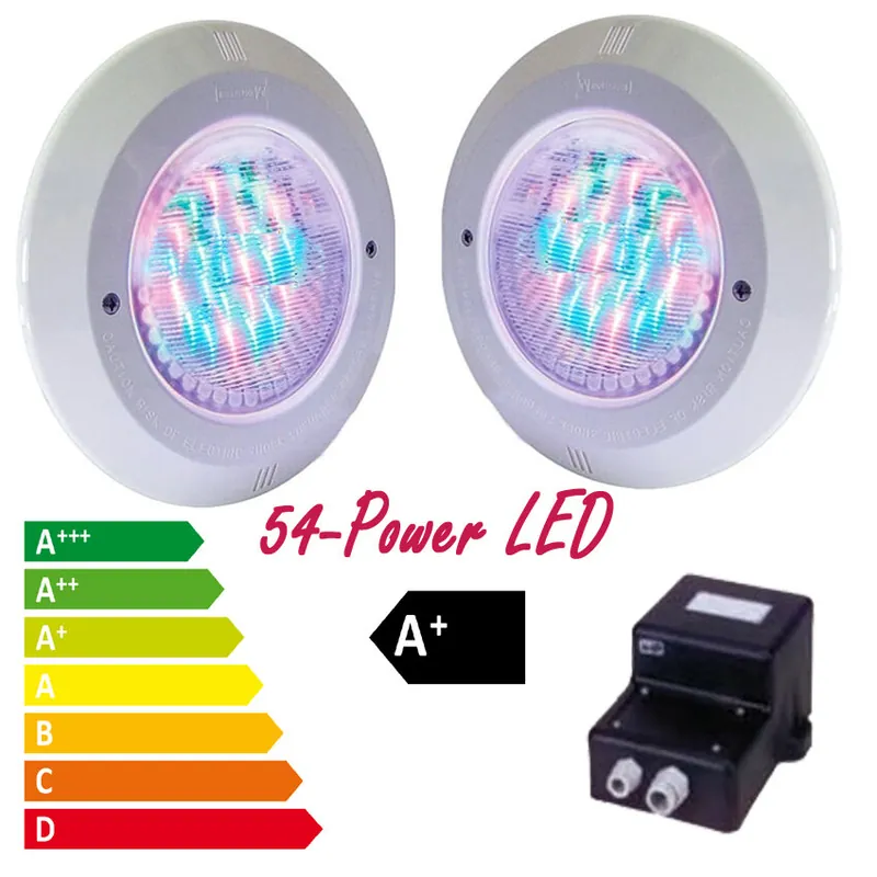 Premium Power LED Lichtset 2 x 12 V 70 W RGB Trafo 150 W Must-Have