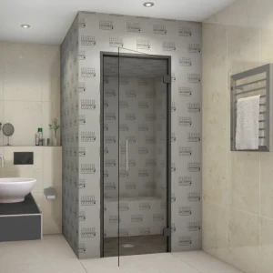 LUX ELEMENTS® Spa-Dusche quadratische Grundform 1400 x 1400 x 2200 mm Nur Heute