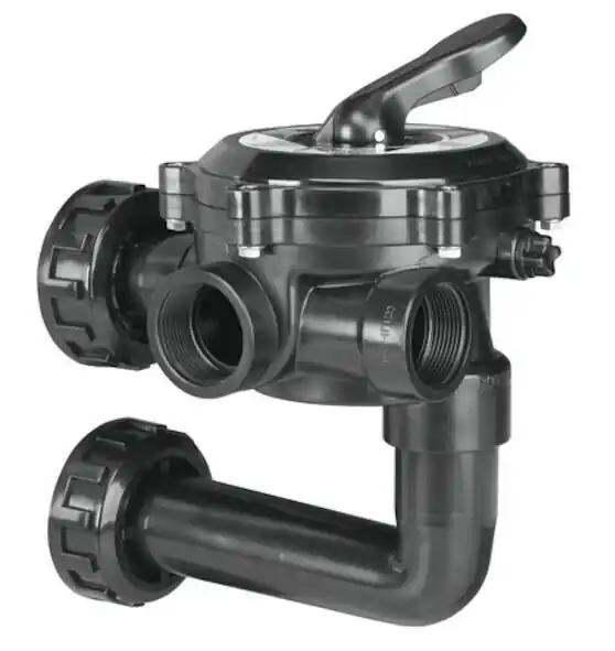 Nur Heute Astral 6-Wege Standard Ventilsatz flach 1 1/2” Mehrwegeventil Stichmaß 125 mml