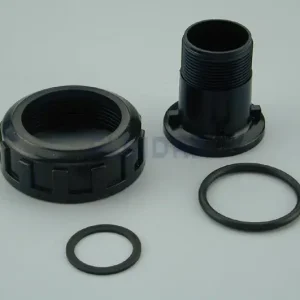 Astral Mehrwegeventil Anschlussteil Kessel 1 1/2" schwarz Sichere Zahlung