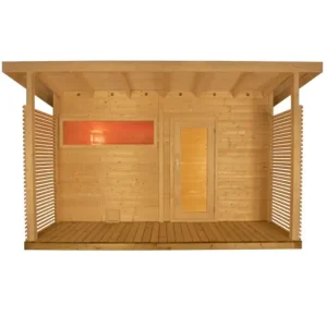 Preis Gesenkt Sentiotec Aussensauna Gartensauna Scala Large 407 x 283 cm