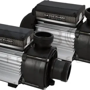 Massagepumpe HA 350 0.68 kW schwarz 220-240V 50Hz Whirlpool Pumpe pneumatic Abflussanschluss Heißes Angebot