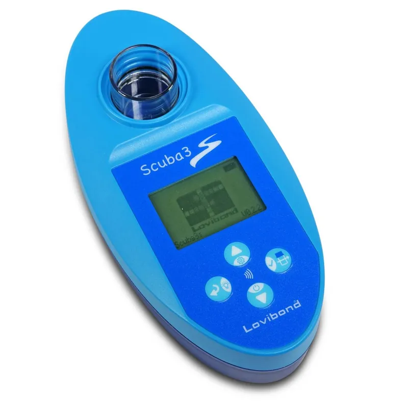 Lovibond Scuba 3s Pooltester Photometer Wasseranalyse Poolwasser Testgerät mit NFC Preisreduziert