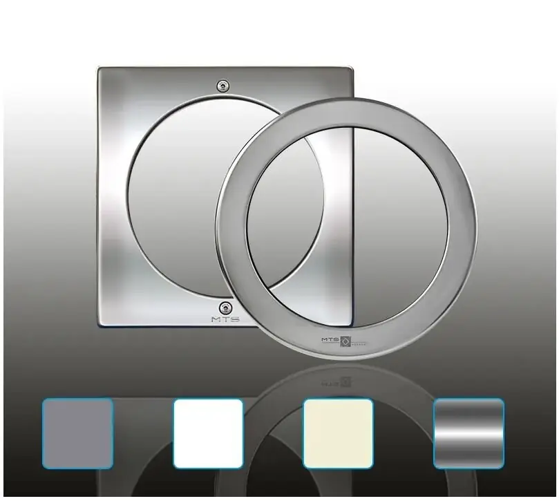 Finale Aktion MTS SSL Blende ABS quadratisch