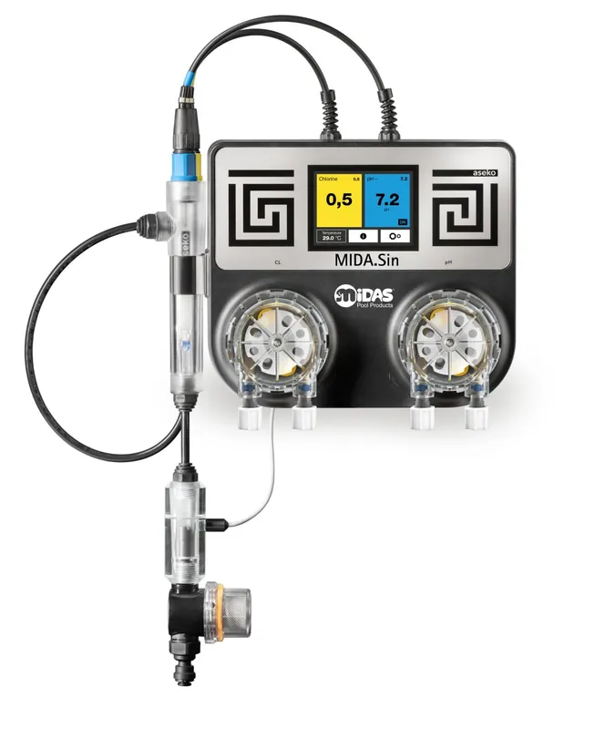 MIDA.Sin Aseko ph/Redox Pool Dosieranlage Mega-Angebot