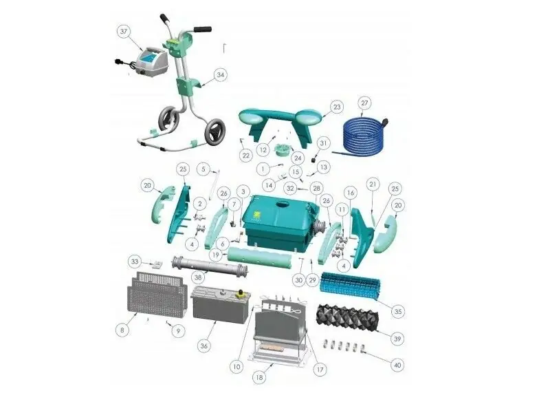 Zodiac Emily Filtersack auch Sweepy Free Indigo und Voyager 2X Sonderangebot
