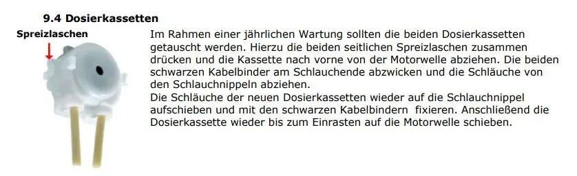 WDT Dosierkassette SR10 für 3mm Motorenwelle Direktkauf