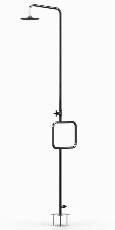 Rabatt Ideal Eichenwald Gartendusche Pacific Edelstahl Modell 70