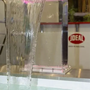 Ideal Eichenwald Schwalldusche Rio Wasserattraktion aus Acrylglas mit integrierter LED Beleuchtung Preis Gesenkt