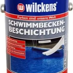 Schneller Versand Poolfarbe Wilckens Schwimmbecken-Beschichtung Poolblau