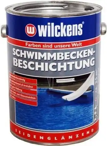 Schneller Versand Poolfarbe Wilckens Schwimmbecken-Beschichtung Poolblau