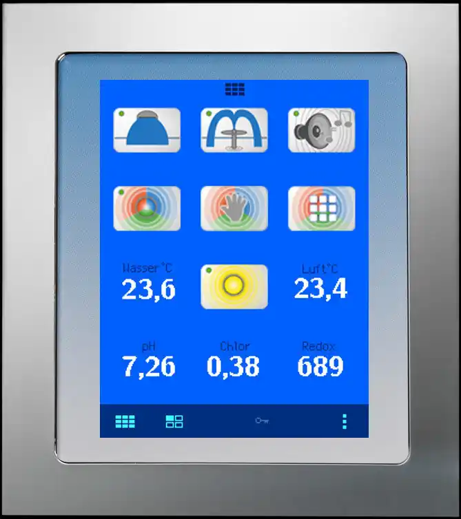 Schnäppchen Externes Touch-Bedienfeld Smart für zahlreiche OSF Steuerungen