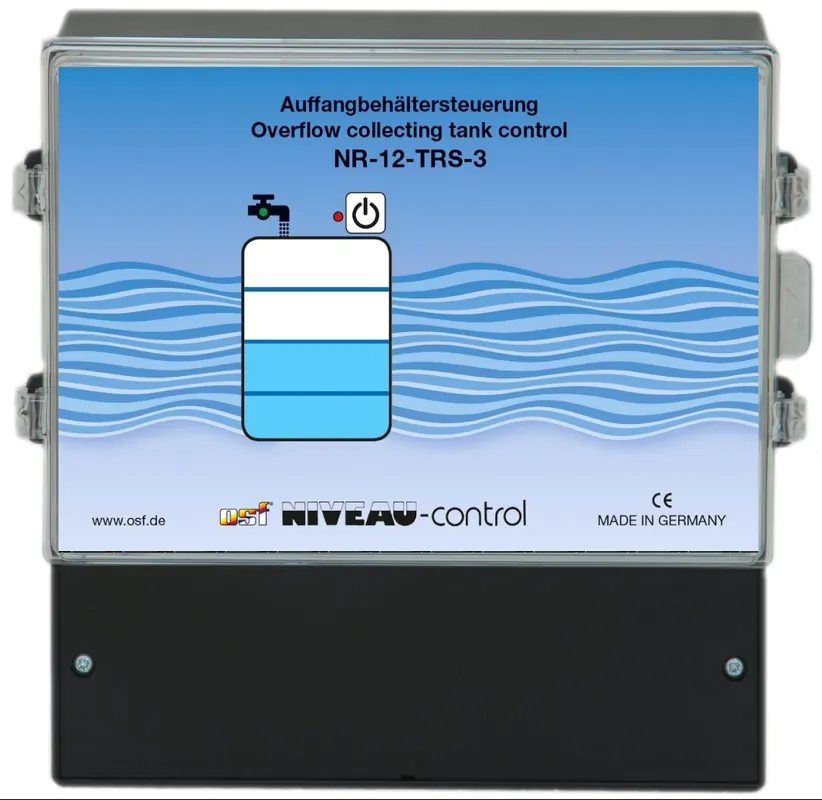 OSF NR-12-TRS-3 Auffangbehältersteuerung mit Wasserstandsanzeige Zertifiziert