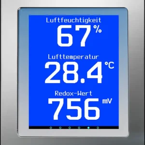 Top-Preis OSF Universal POOL-Display.net Schwimmbad-Fernanzeige mit grafischem Touchscreen und Internetanschluss