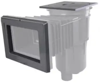 Echt Astral Skimmer in Farbe Anthrazit Typ 17,5 365 mm