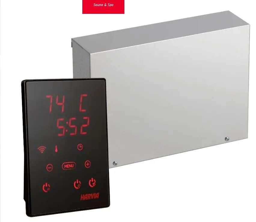 Harvia Sauna Steuergerät Xenio CX170XW WiFi schwarz Direkt Vom Hersteller