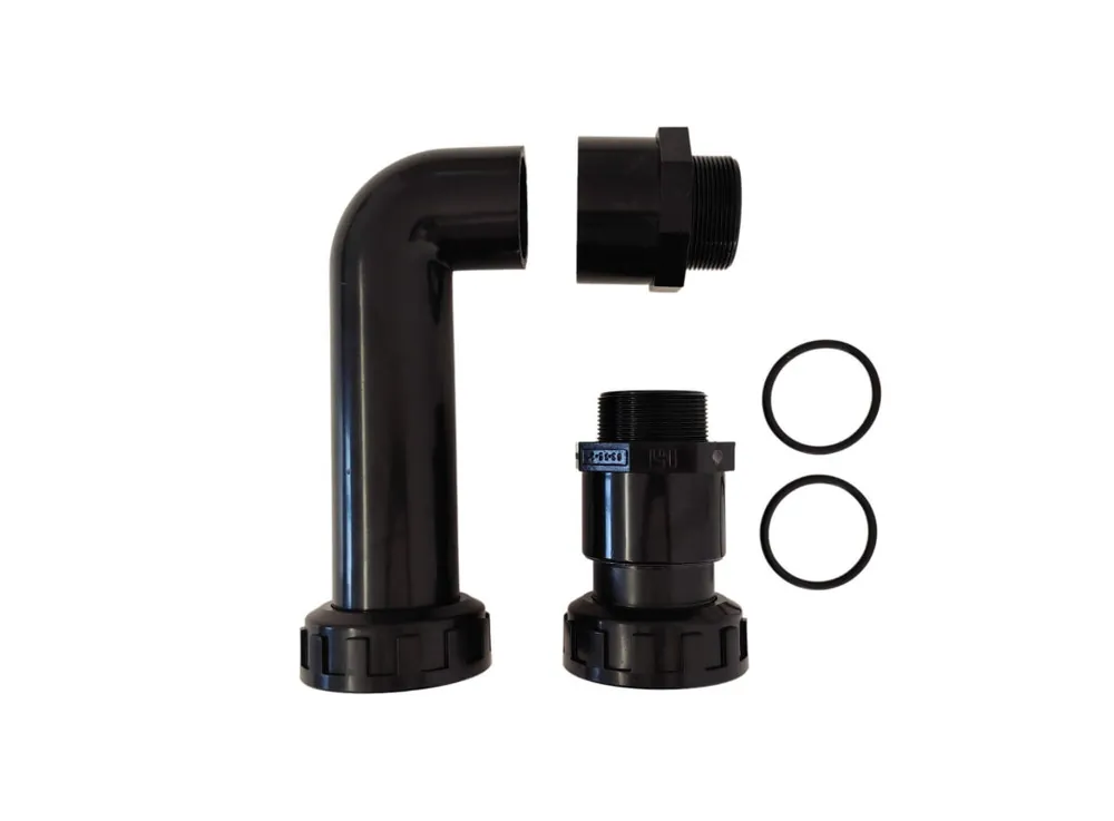 Verrohrungselement für iWash Ventil für Filterabstand 125 mm / 1 1/2“ Ventil Nur Für Kurze Zeit