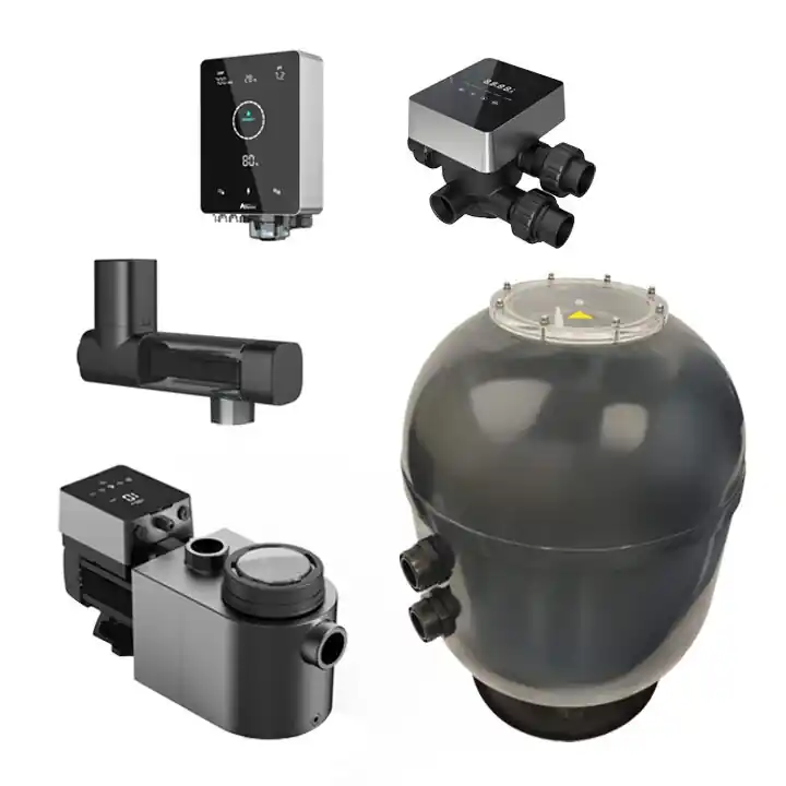 Beliebt Pool Technikset mit Inverterpumpe & Salzelektrolyse – PureS 620 + iWash + InverPro 30 + Mr. Pure MPS22