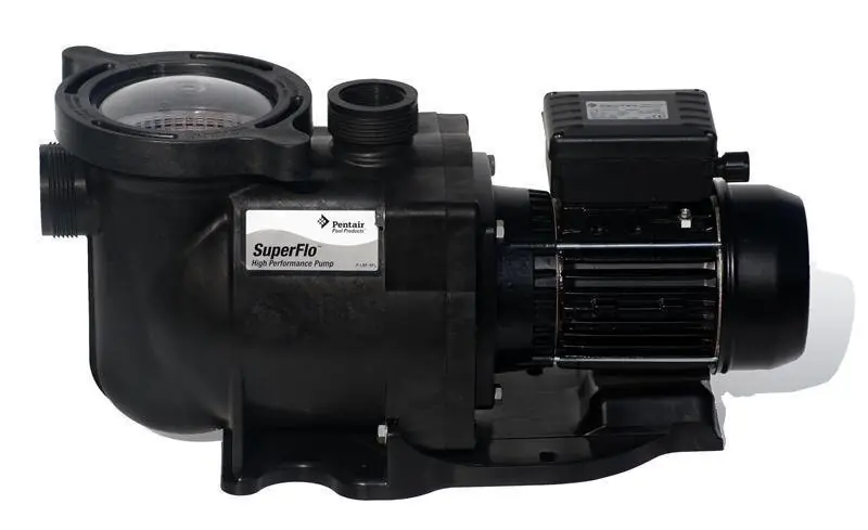 Superflo PENTAIR Kunststoffpumpe 230 V, 0,55 kW, 18 m³ / h B-Ware Neue Kollektion
