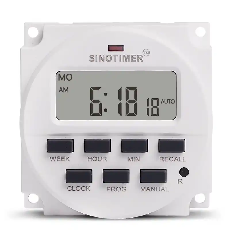 SINOTIMER TM618N Programmierbarer Timer-Schalter – 220V / 230V AC Sonderaktion