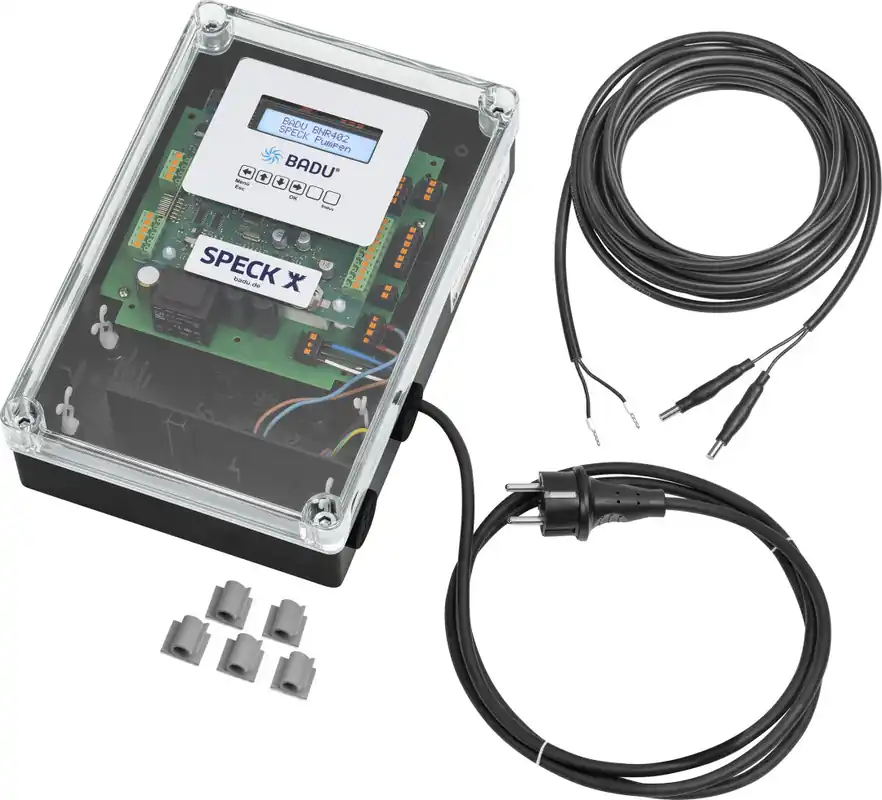 Letzte Chance Speck Badu BNR 402 Wasserstandsregelung und Springbrunnensteruerung mit Magnetventil und Sensor Kabellänge 25m
