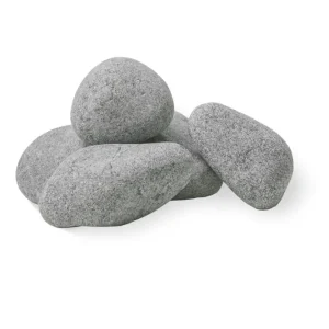 HUUM Runde Saunasteine aus Olivin-Diabas 5-10 cm 15 kg Karton Direkt Vom Hersteller