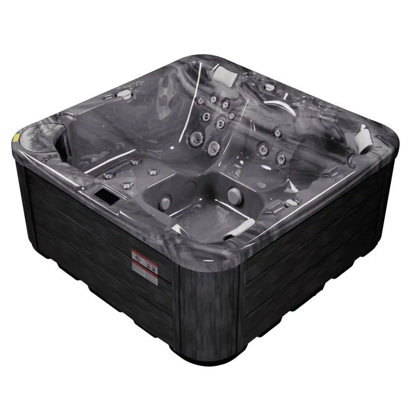 PolarSpa Jakuzzi Whirlpool PS 200-31 Grau 200 x 200 x 88 cm Neue Ware