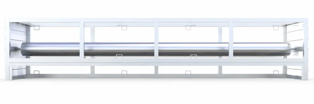 Liderpool Box Steel Rollladen Oberflur-Aufrollvorrichtung mit Einbaukasten Nur Heute