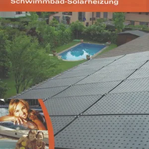 OKU Solarabsorber Anlage Komplettset bis 32m² Pooloberfläche Aktuell
