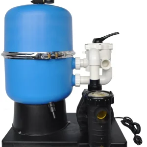 Sandfilteranlage Hawaii 400mmØ, Pumpe Aqua Plus 6m³/h für Pools bis 30m³ Günstig