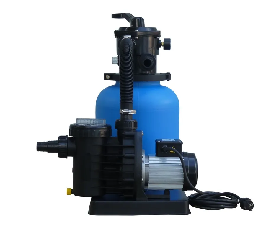 Preisknaller Sandfilteranlage Bali Classic 400mmØ, Pumpe Badu Magic II 8m³/h für Pools bis 60m³