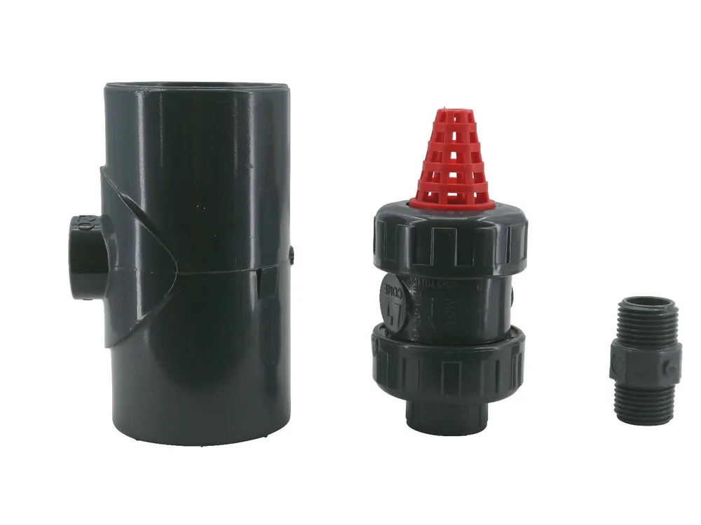 Poolheizung Solar Belüftungsset für PVC- Verrohrung - 40mm Top-Preis