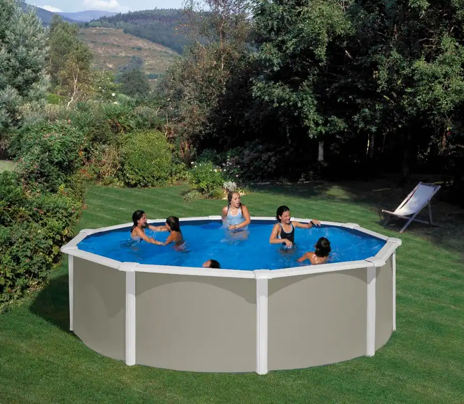 Bestseller Poolset Feeling in grau - 5,50 x 1,32m