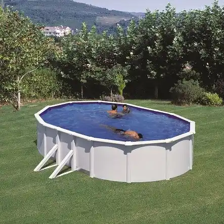 Sonderangebot Poolset Feeling oval in weiß - 5,00 x 3,00 x 1,32m