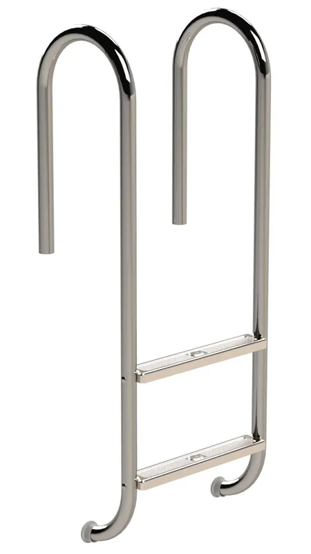 Ideal Eichenwald - MODELL 01 LEITER TINA *V4A* - 2-stufig VARIO ohne Montageset Heißes Angebot