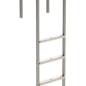 Schnäppchen Ideal Eichenwald - MODELL 01 LEITER TINA *V4A* - 4-stufig VARIO ohne Montageset