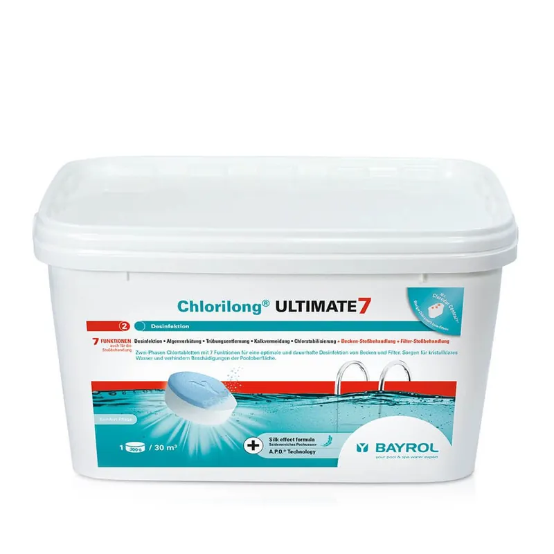 BAYROL Chlorilong® ULTIMATE 7 | 4,8 kg Eimer Preiswert