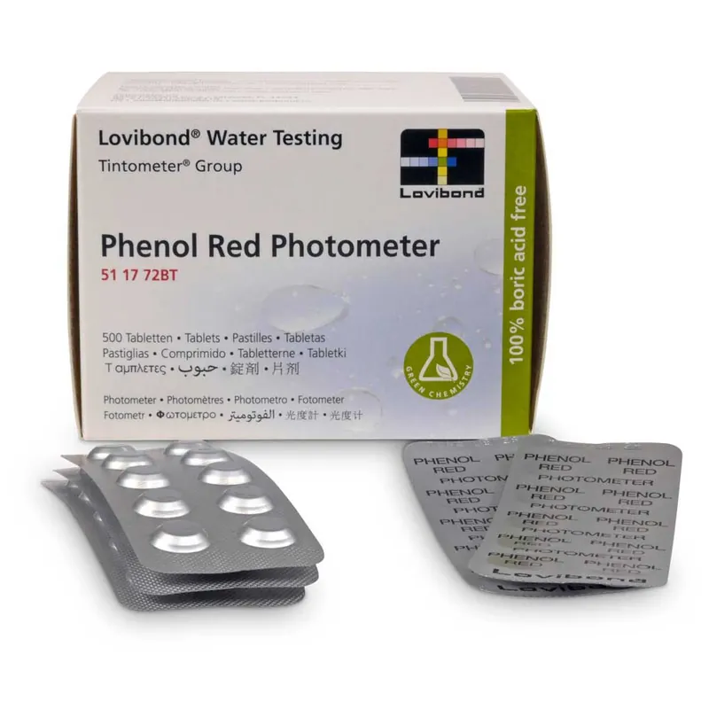 Phenol Red Photometer 250 Tabletten Günstig