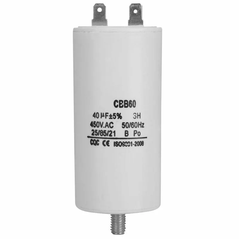 Letzte Chance Kondensator für Pumpen - 40uF - mit Anschlussklemmen