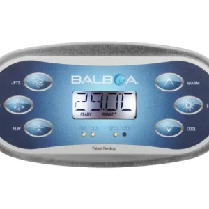 Rabatt Balboa TP600 Panel - JETS, AUX, FLIP, WARM, LIGHT, COOL (55673)