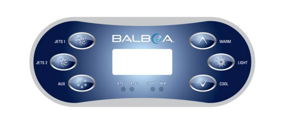 Balboa TP600 Panel - JETS 1, JETS 2, AUX, WARM, LIGHT, COOL (50335) Direktkauf