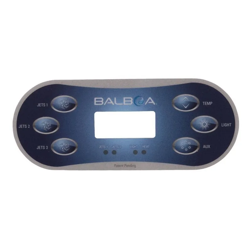 Balboa TP600 Panel - JETS 1, JETS 2, JETS 3, TEMP, LIGHT, AUX (50616) Sichere Zahlung