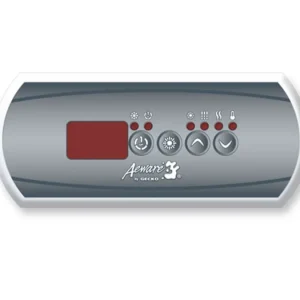 Ausverkauf Gecko IN.K200 Panel - Pumpe 1, Licht, Temperatur hoch, Temperatur runter