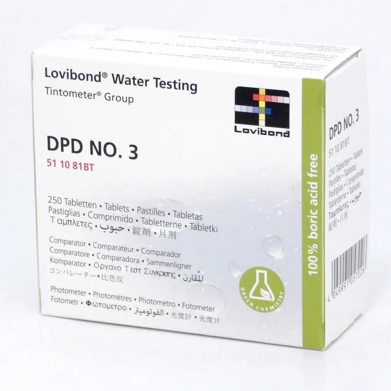 DPD No. 3 Photometer 250 Tabletten Schneller Versand
